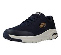 Skechers Arch Fit, Scarpe da Ginnastica Uomo, Navy Textile Synthetic Trim, 42 EU
