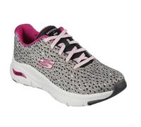 Skechers Arch Fit Sprinting Spots - Scarpe da Donna, Beige, 38 EU