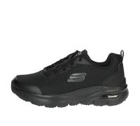 Skechers Arch Fit Sr, Scarpe da ginnastica Donna, Tessuto Sintetico Nero, 37.5 EU