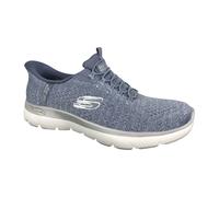 Skechers Arch Fit Summits - Scarpe da Ginnastica da Donna, morbide e Luccicanti, Ardesia, Numero 40
