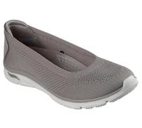 Skechers Arch Fit Sunny Zen Walk - Sneaker da Donna, Marrone, 39
