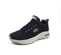 Skechers Arch Fit Titan, Scarpe Sportive Uomo, Navy Textile Trim, 49.5 EU