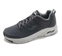 Scarpe Skechers Arch Fit - Titan grigio scuro bianco perlaceo - 42