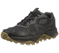 Skechers Arch Fit Trail Air, Scarpe da Trekking Uomo, Black Leather Mesh Trim, 43 EU