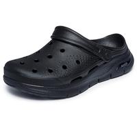 Skechers Arch Fit Valiant, Sandali Uomo, Nero, 42 EU