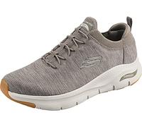 Skechers Arch Fit Waveport, Scarpe da ginnastica Uomo, Trim In Rete Tortora, 44 EU