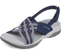 Skechers Arch Fit Reggae Sport Navy/Gray 10 B (M)