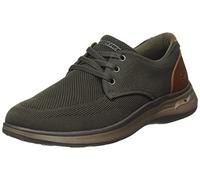 Skechers Arco Fit Darlo Weedon, Scarpe da ginnastica Uomo, Maglia Marrone Oliva W Sintetico, 46 EU