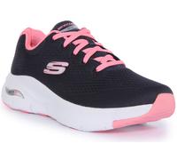 SKECHERS Arco Fit Podologo Certificato Donna Scarpe Sportive Navy Rosa UK 3 - 8