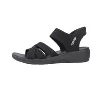 Skechers Donna Arya Cooling Off Slip-In ALLENATRICE, Black Knit, 37 EU