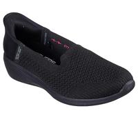 Skechers Arya-Sweet Voice - Mocassini da Donna Senza Mani, Senza Lacci, Nero, 38 EU