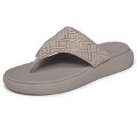 Skechers ASANA Luxe Sandali Bassi da Donna, Colore Tortora, 37