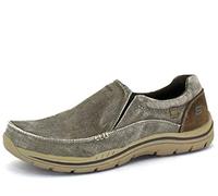 Skechers Avillo previsto, Mocassino Uomo, Cachi, 43 EU