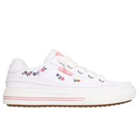 Skechers Bambina Arcade - Subtle Bouquet Sneaker in Bianco/Multicolore, Taglia 34, Lavabile in lavatrice