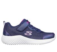 Skechers Bambina Bounder - Girly Groove Sneaker in Blu Navy Blue, Taglia 30