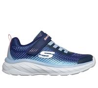 Skechers Bambina Boundless - Color Blitz Sneaker in Blu Navy Blue , Taglia 27.5, Lavabile in lavatrice