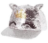Skechers Bambina Caticorn Sequin Trucker Hat in Rosaoro