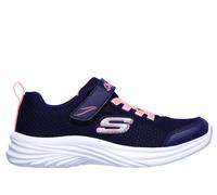 Skechers Bambina Dreamy Dancer - Miss Minimalistic Sneaker in Blu Navy Blue/Corallo, Taglia 36.5