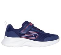 Skechers Bambina Dynamatic - Nonstop Speed Sneaker in Blu Navy Blue/Lavanda, Taglia 32, Lavabile in lavatrice