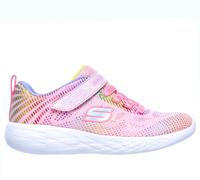 Skechers Bambina GOrun 600 - Shimmer Speed Sneaker in Rosa Chiaro, Taglia 33.5, Vegan