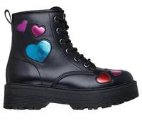 Skechers Ciao, Stivaletto Bambine e Ragazze, Nero, 1 UK Child