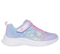 Skechers Bambina Jumpsters 2.0 - Butterfly Flush Sneaker in Lavanda, Taglia 28