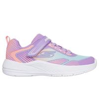 Skechers Bambina Microspec Advance - Oasis Point Sneaker in Lavanda, Taglia 28, Lavabile in lavatrice
