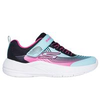 Scarpe Skechers Microspec Advance nero blu rosa bambina - 35
