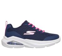 Skechers Bambina Microspec Max Velocity Sneaker in Blu Navy Blue, Taglia 38