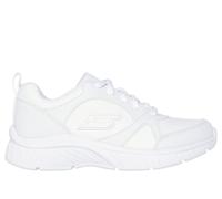 Skechers Bambina Microspec Plus - School Drop Sneaker in Bianco, Taglia 37, Lavabile in lavatrice