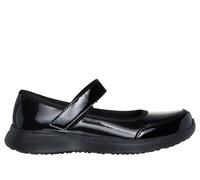 Skechers Bambina Microstrides - Old Schooled Shoes in Nero, Taglia 36, Lavabile in lavatrice