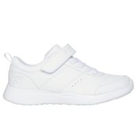Skechers Bambina Microstrides - Out for Summer Sneaker in Bianco, Taglia 34, Lavabile in lavatrice