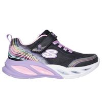 Skechers Bambina S-Lights: Cosmic Glow - Rainbow Dream Sneaker in Nero, Taglia 34