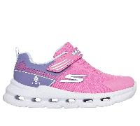 Skechers Bambina S-Lights: Glide-Step Lights Sneaker in Rosa, Taglia 27