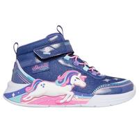 Skechers Bambina S-Lights: Unicorn Chaser - Jumping Magic Shoes in Blu Navy Blue , Taglia 32