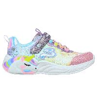 SKECHERS Sneaker 'Unicorn Dreams' turchese / giallo chiaro / lilla chiaro / rosa, Taglia 30