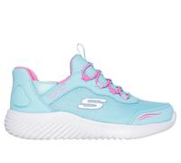 Skechers Bambina Slip-ins: Bounder - Simple Cute Sneaker in Turchese, Taglia 30, Lavabile in lavatrice