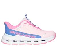 Skechers Bambina Slip-ins: Glide-Step - Vista Lane Sneaker in Rosa/Blu, Taglia 36, Lavabile in lavatrice