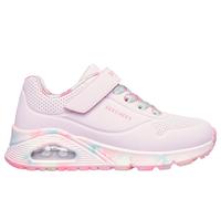 Skechers Bambina UNO Gen1 - Fresh Blooms Sneaker in Rosa Chiaro, Taglia 36