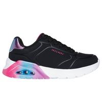Skechers Bambina UNO Lite 2.0 - Vivid Pop Sneaker in Nero, Taglia 36, Lavabile in lavatrice