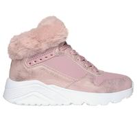 Skechers Bambina UNO Lite - Comfurt Collar Shoes in Malva, Taglia 35