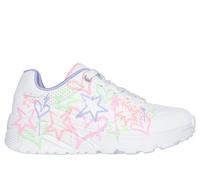 Skechers Bambina UNO Lite - My Drip Sneaker in Bianco/Multicolore, Taglia 36