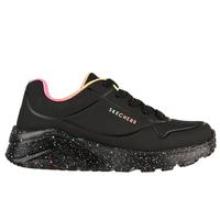 Skechers Bambina UNO Lite - Rainbow Speckle Sneaker in Nero, Taglia 33