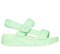 Skechers Bambina UNO Lite Sandali - Sunny Stand in Lime, Taglia 33
