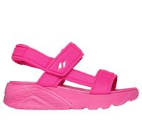 Skechers Bambina UNO Lite Sandali - Sunny Stand in Rosa Fluo, Taglia 30