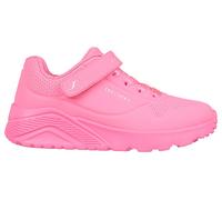 Skechers Bambina UNO Lite Sneaker in Rosa Fluo, Taglia 33.5