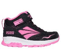 Skechers Bambina Waterproof: Storm Blazer - Hydropolis Shoes in Nero/Rosa Fluo, Taglia 30