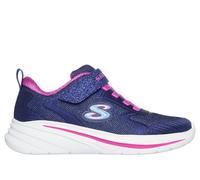 Skechers Bambina Wave 92 Sneaker in Blu Navy Blue, Taglia 27, Lavabile in lavatrice