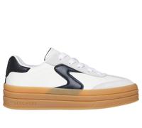 Skechers Bambina Zinger Lift - Homecoming Star Sneaker in Bianco/Nero, Taglia 34