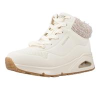 Skechers Bambine e Ragazze Uno GEN1 Scarpe da Allenamento, Natural Synthetic/Sweater Knit, 37 EU